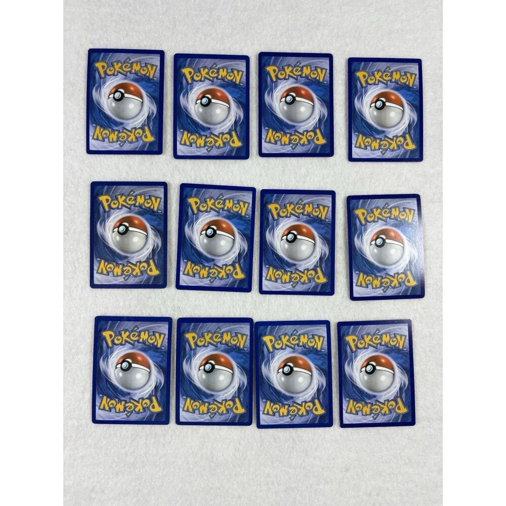 Pokémon XY Reverse Holo Trainer Card Lot of 12 Muscle Band Teammates NM/LP